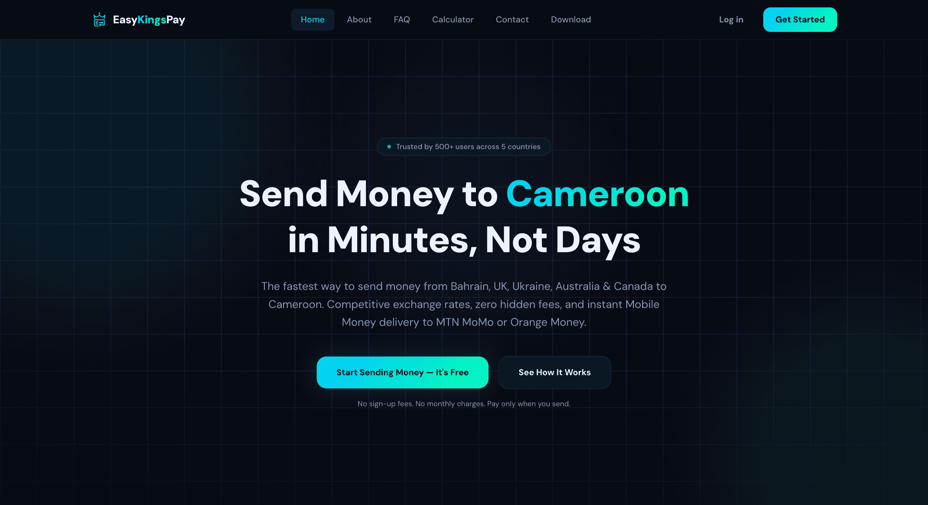 EasyKingsPay : capture d'écran du produit en ligne